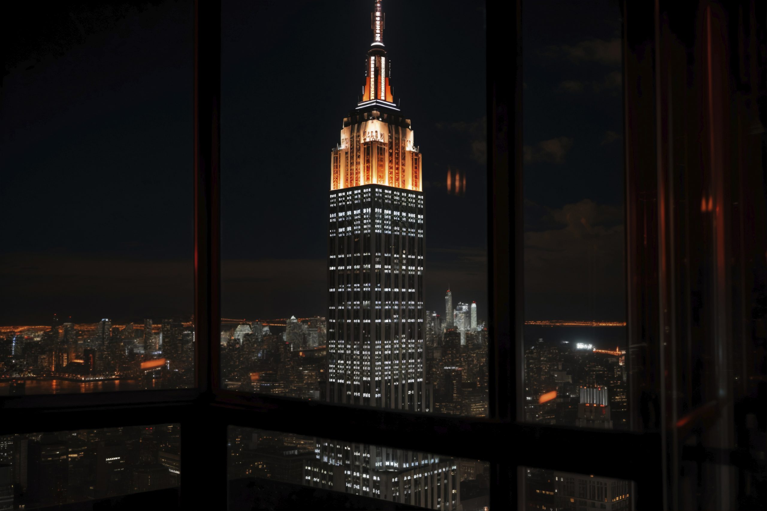 empire state building night scaled